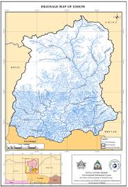 Drainage system and River of Sikkim